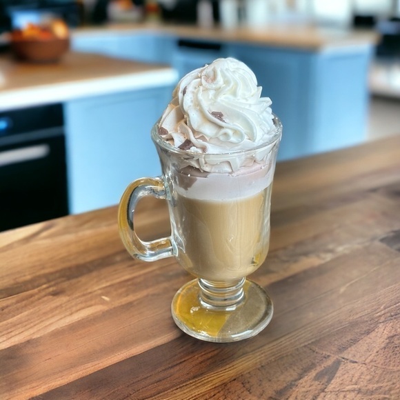 ⚠️SALE Candle // Handmade Cappuccino With Cream Shaped Candle SEND OFFERS - Picture 6 of 6